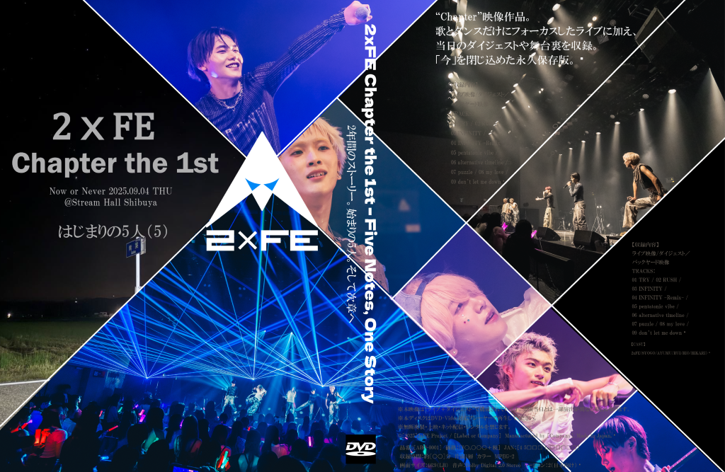 2xFE Chapter the 1st DVD