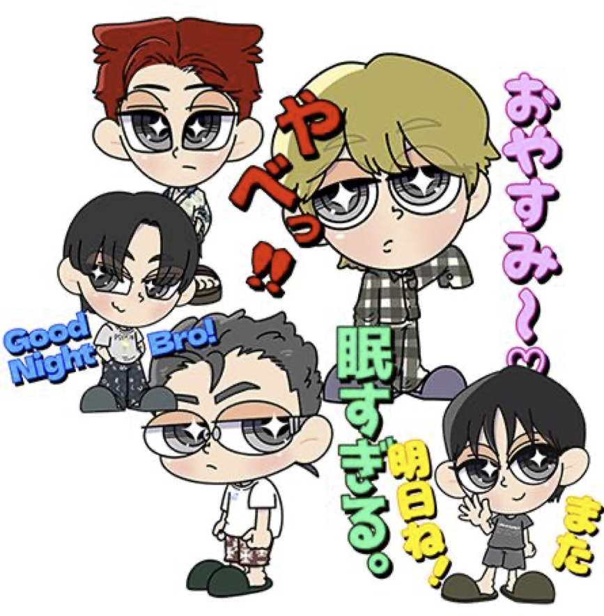 2周年LINEスタンプ
